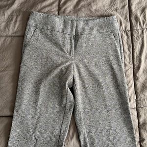 Any Taylor Factory Grey Plaid Wide leg pants
